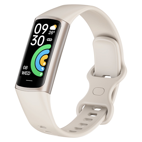 Smart Watch C38: Din alt-i-én fitness- og sundhedstracker Beige