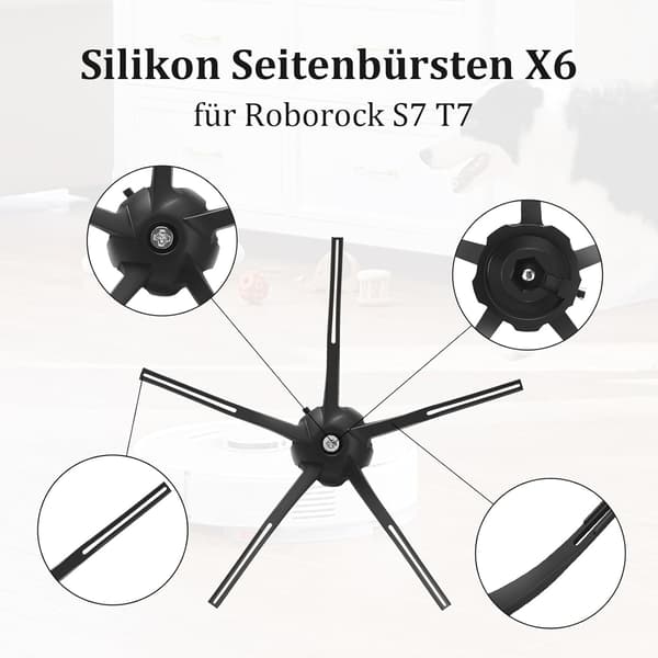 Reservedelssæt til Xiaomi Roborock S7-serien robotstøvsuger