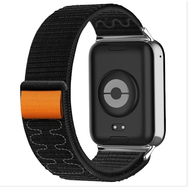 Alpine Loop flätad nylon klockarmband för Xiaomi 9 Pro / 8 Pro Svart