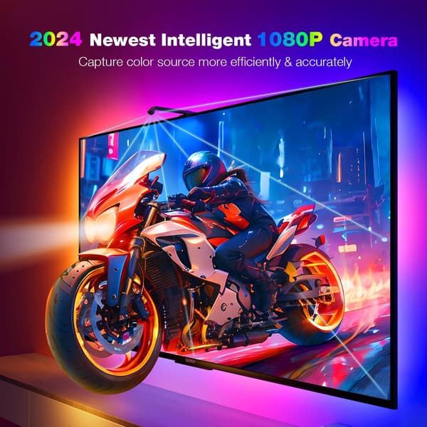 5V USB LED TV -taustavalosarja 3,8 m 55 tuuman televisioille
