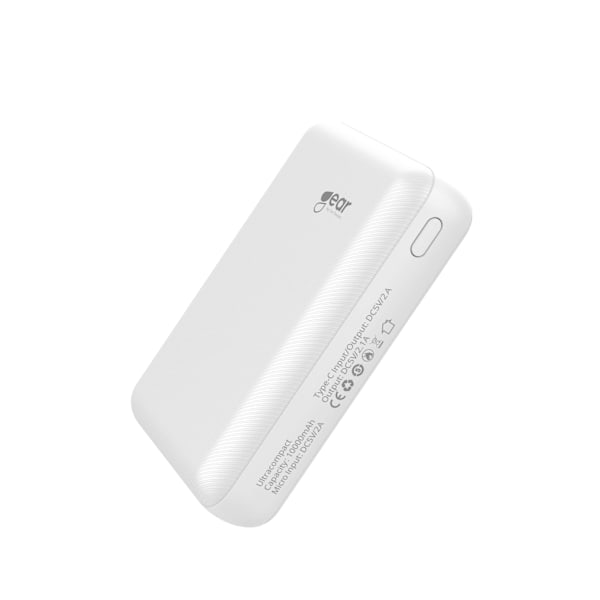 Powerbank 10 000mAh LiPolymer Ultracompact 2.1A 1xUSB-C 1xUSB-A 1xMicroUSB Vit