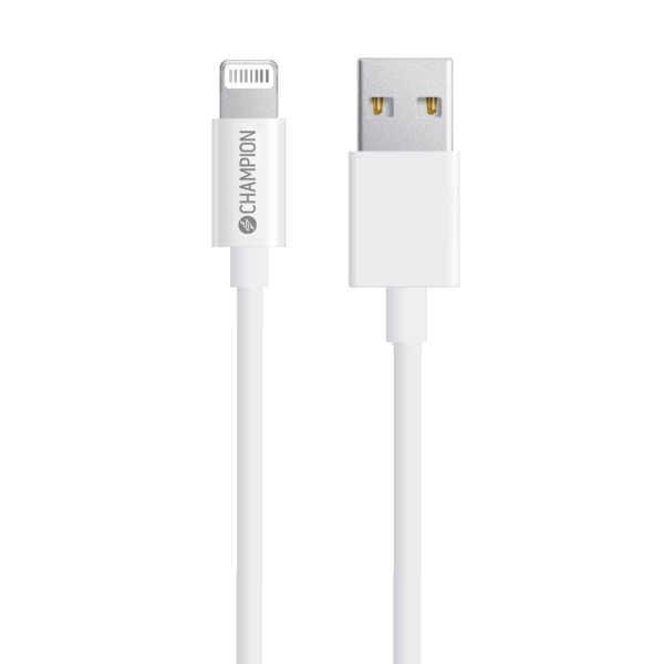 USB-A till Lightning Kabel 3m Vit