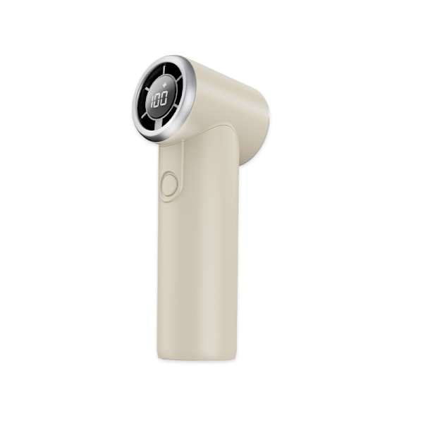 Mini Ventilator: Bærbar Køling med Display White White