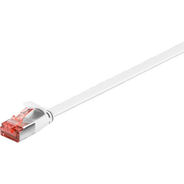 CAT 6 platt patchkabel, U/FTP, vit