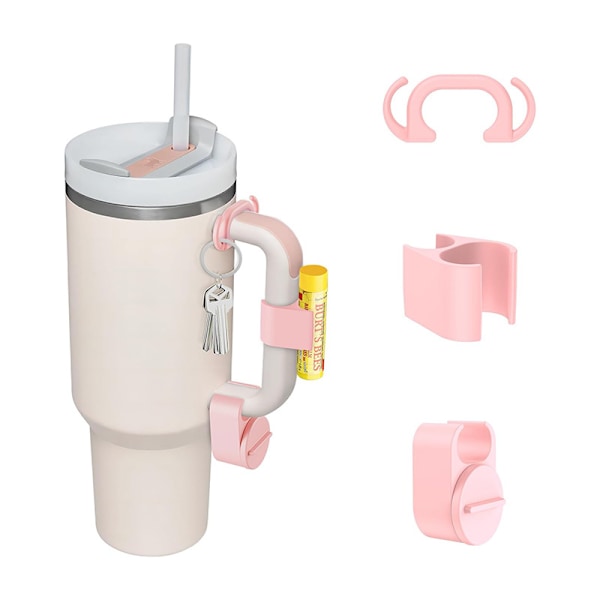 Stanley Cup Tillbehörs Krokar (3-Pack) Pink Pink