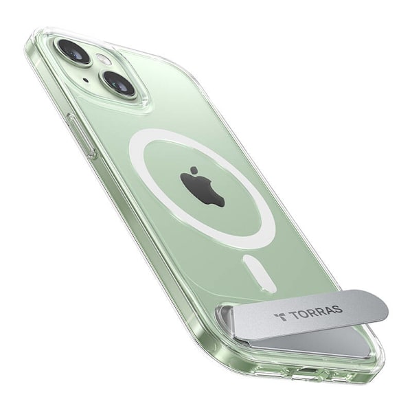 Torras telefonfodral UPRO Pstand för iPhone 15 (transparent