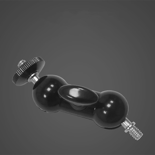 Magic Arm Camera Mount Expansion Bracket för DSLR-kamera Svart