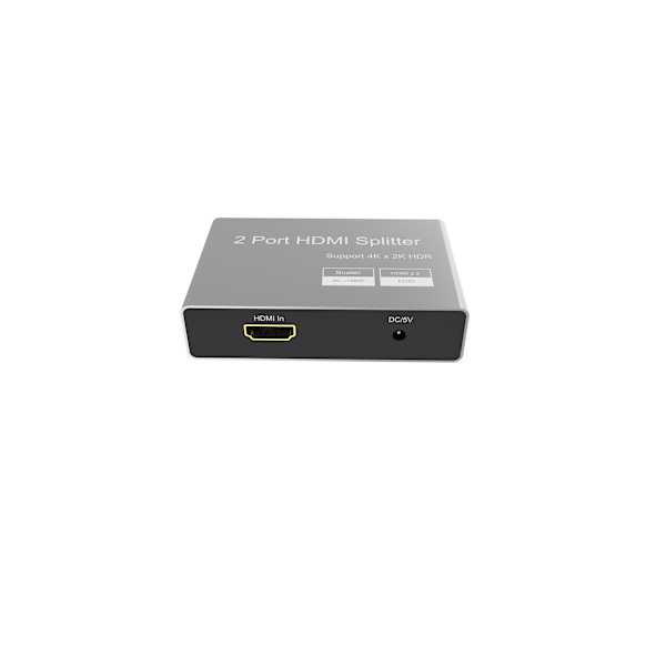 YZ-B022-23 Kompakt HDMI-delare i aluminium