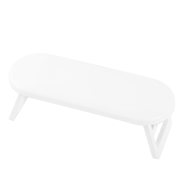 Foldbar håndledsstøttestativ til manicure White White