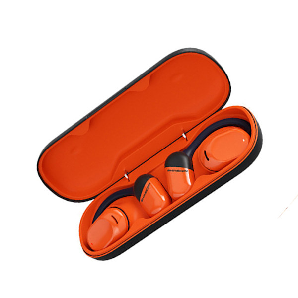SHINECON Bluetooth 5.3 Hovedtelefoner Orange
