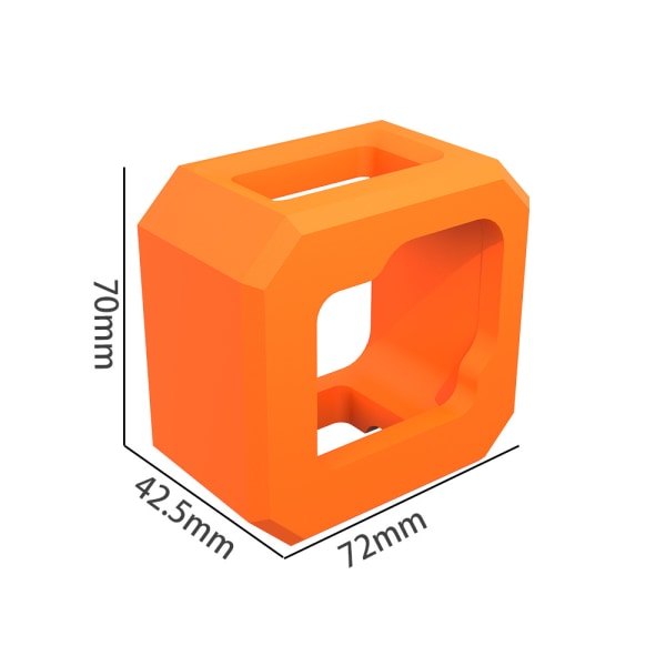 EVA flytande fodral flytfodral för actionkamera Orange  GoPro 11 Orange