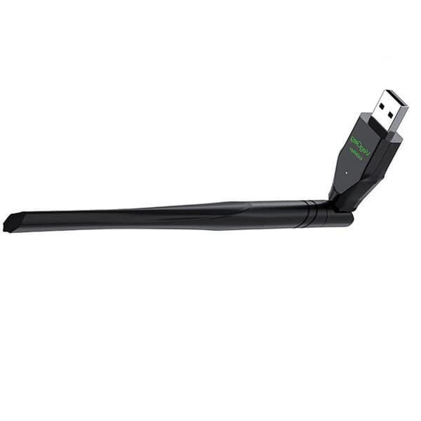 650M Dual Band WiFi 6 USB Adapter med 5dBi Antenne til Hurtig og Stabil Forbindelse