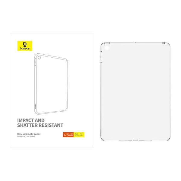 Baseus Simple Series iPad Pro (2017) suojakuori (kirkas)