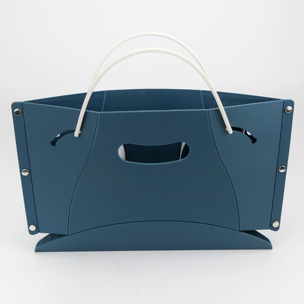 Bärbar hopfällbar pall - Handhållen design Blue Blue