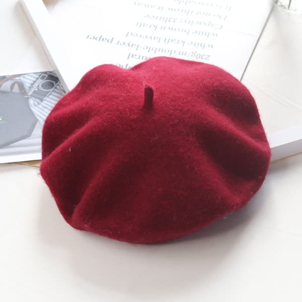 Kashmir baret DarkRed DarkRed