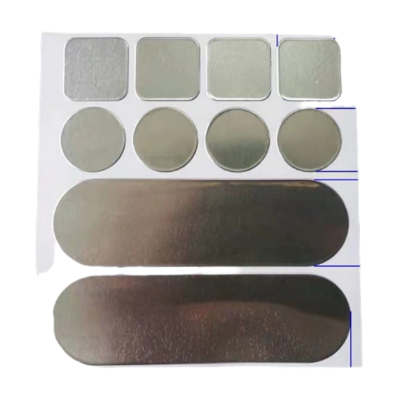 10-pack aluminiumfolie reparationstejp för rostfritt stål 0,15 mm