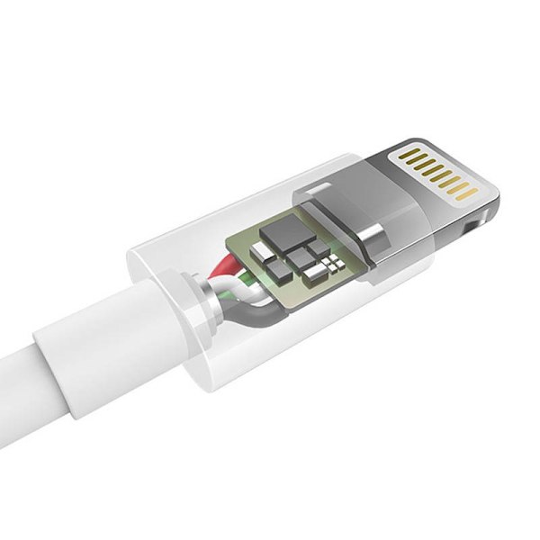 USB til Lightning-kabel Choetech IP0026, MFi, 1,2m (hvid)