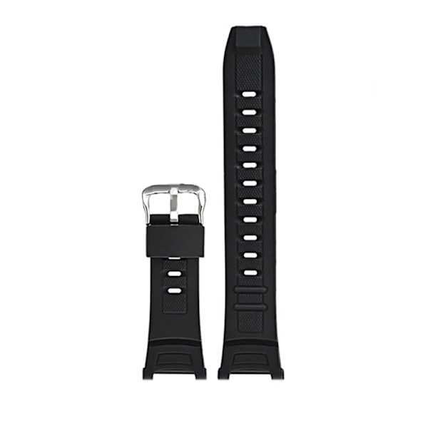 Svart & Silver klockarmband för Casio PRG-130Y/PAW/PRW-1500