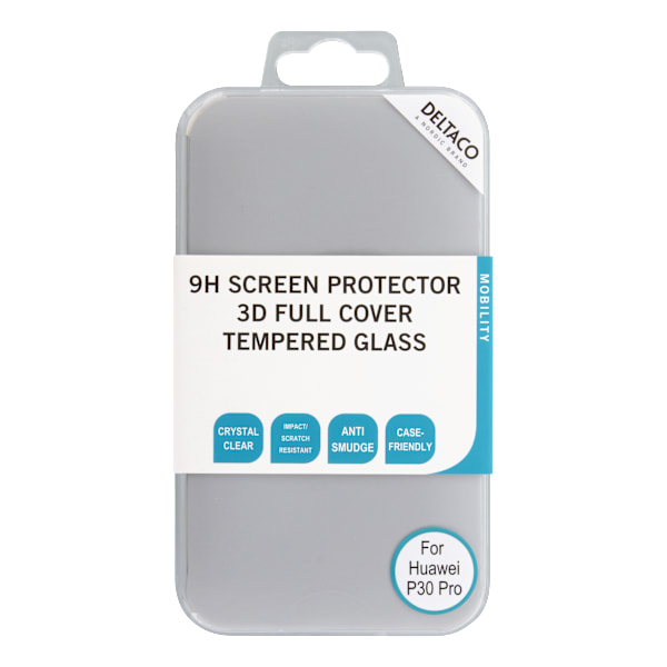 Screen protector Huawei P30 Pro 3D curved glass transparent
