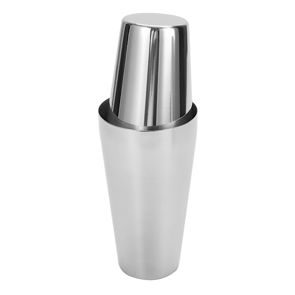 Cocktailshaker-sæt i rustfrit stål, 800+600 ml
