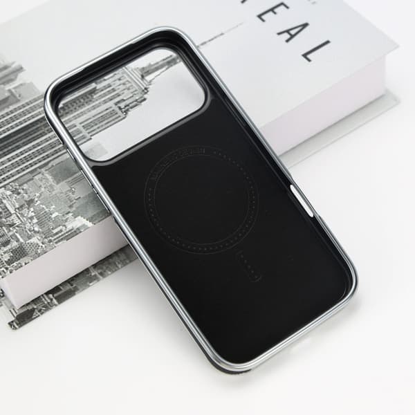 Sort Magnetisk PC-etui Kompatibelt med iPhone 17 Pro Max - Stødsikkert, Skridsikkert og Ridsefast