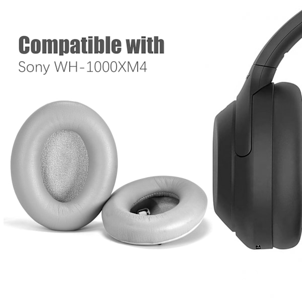 Ørepuder til Sony WH-1000XM4 1 par Grå