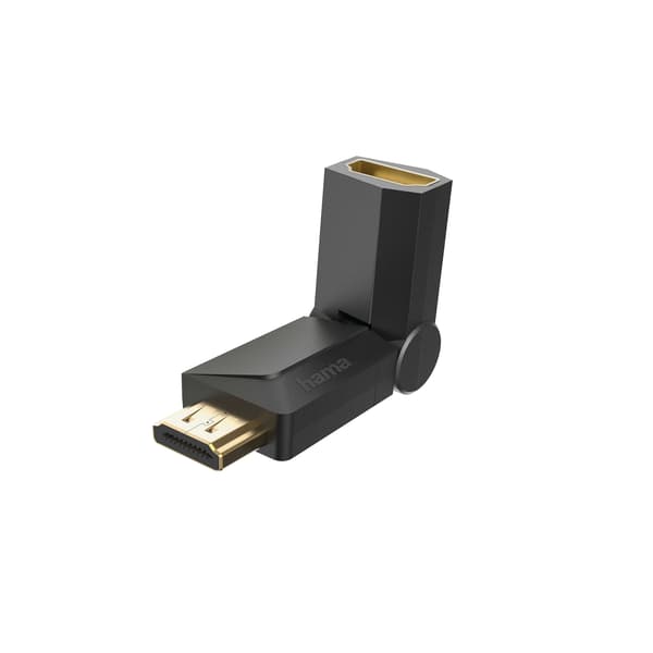 Adapter HDMI Rotation Hona-Hane Guld Svart