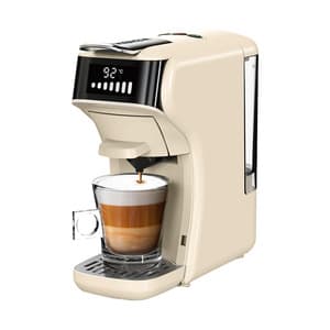 HiBREW 5-i-1 kapselkaffebryggare H1B-vit (vit)