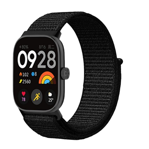 Udskiftningsrem til Xiaomi Smart Band 8 Pro & Redmi Watch 4 Sort