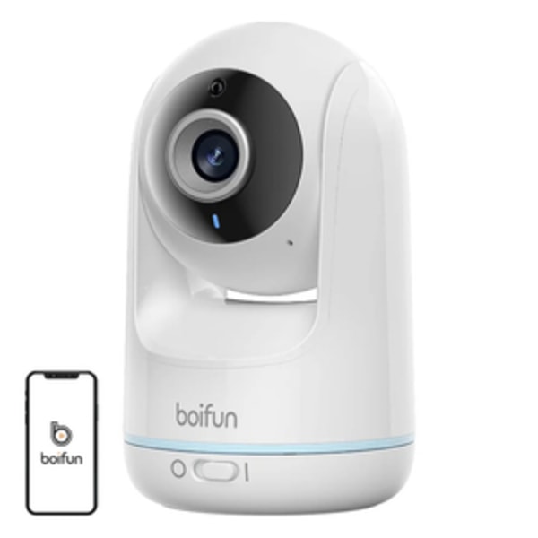 Boifun VB805 elektronisk roterende barnepige med to-vejs lyd