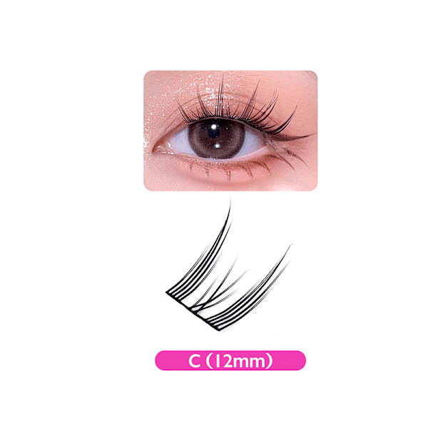 Cat Eye False Eyelashes - PF01-12