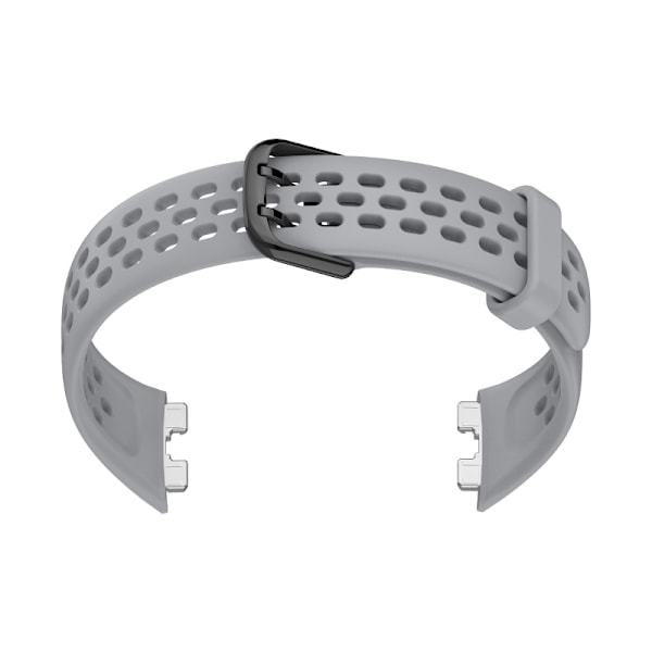 Udskiftningsrem til Huawei Band 8/9 - Åndbar silikonerem Grå