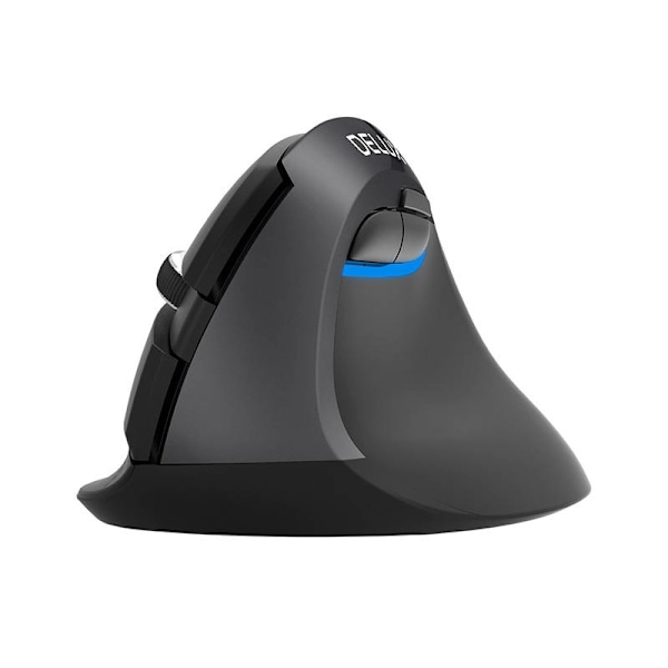 Trådlös vertikal mus Delux M618Mini DB BT+2.4G 2400DPI (svart)