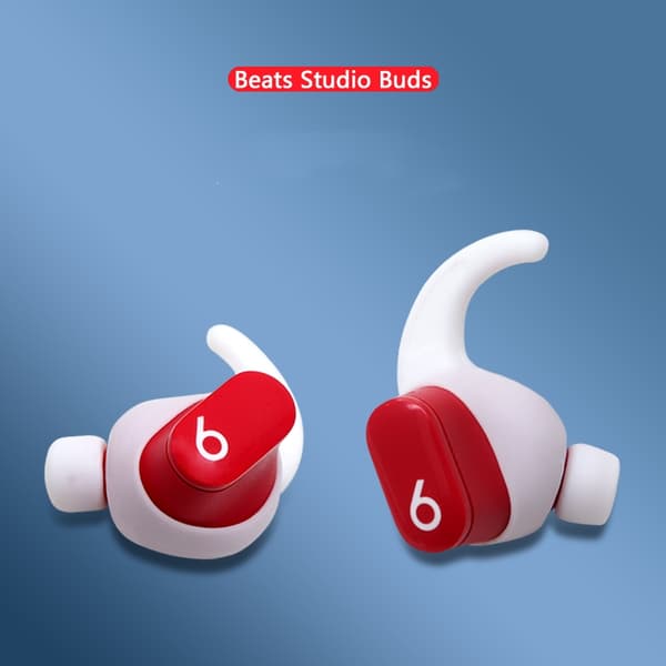 Silikoniset korvatulpat Beats Studio Buds -kuulokkeille White White