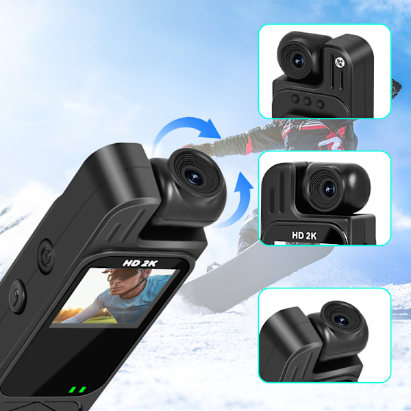 Pocket Camera Y1 med skærm - Kompakt og diskret model 1