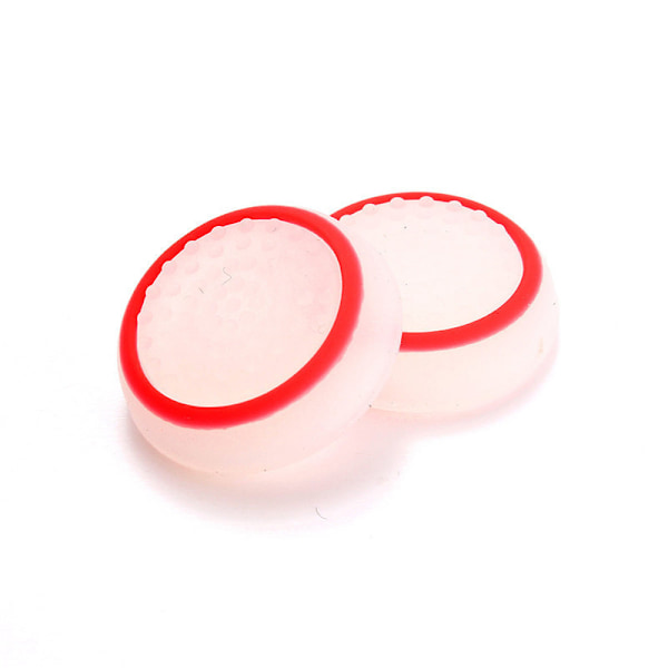 Lyserende silikone thumbstick-kapper til spillecontrollere (4-pak)