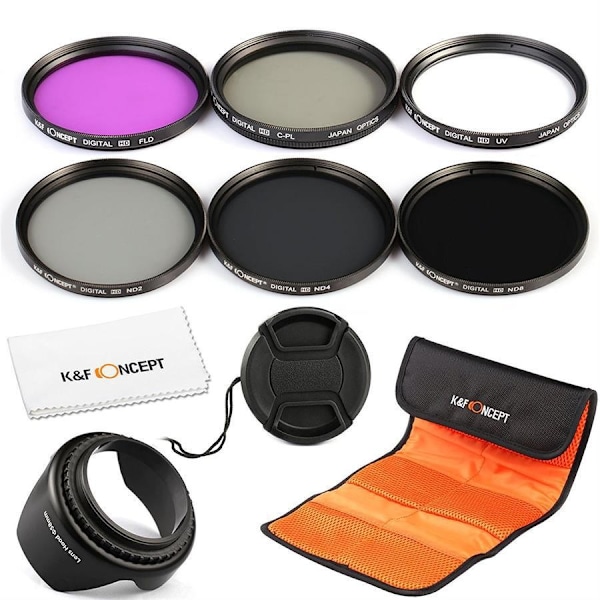 DSLR-kameran linssisuodatinsarja valokuvaukseen 67 mm