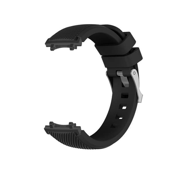 Silikoninen kellonranneke Amazfit T-Rex 3:lle Black Black