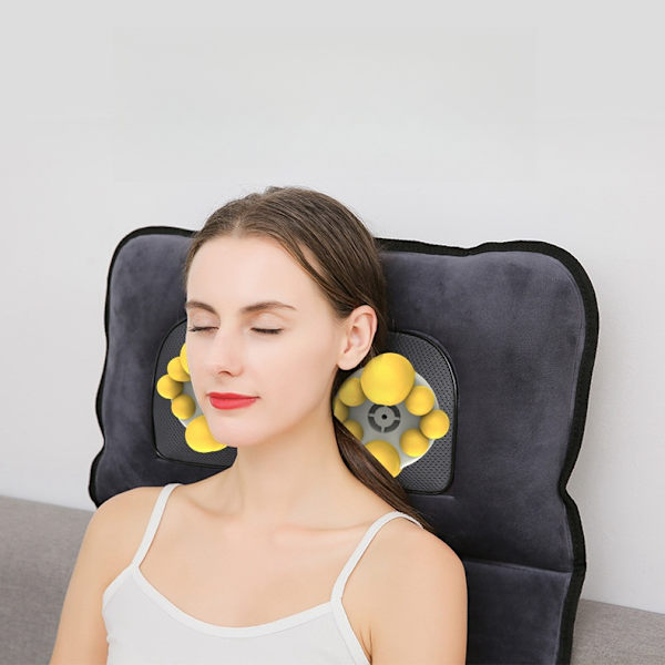 INF Shiatsu Fuldkropsmassagemåtte med varme