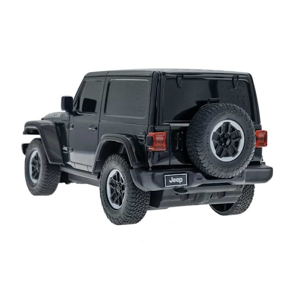 RASTAR R/C 1:24 JEEP Wrangler JL fjärrstyrd bil (svart)