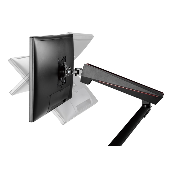 Single Monitor Spring-Assisted Pro Gaming Monitor Arm