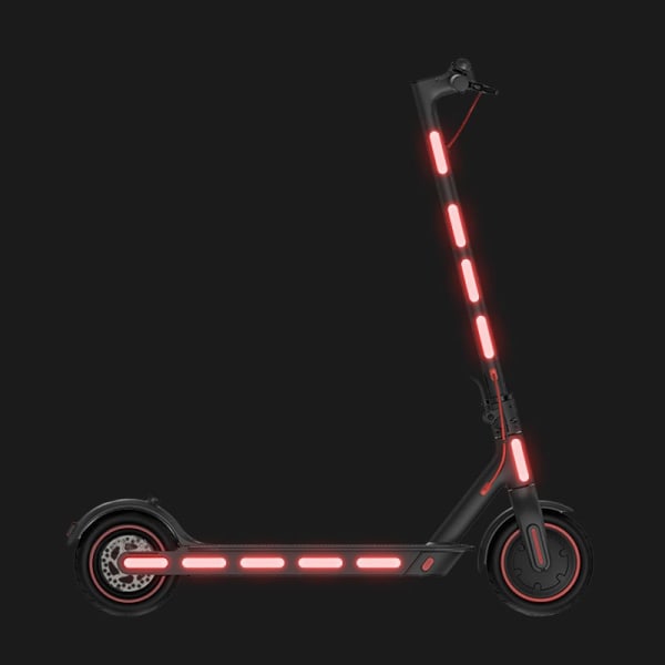 Heijastava tarra Xiaomi M365 -skootteriin Punainen