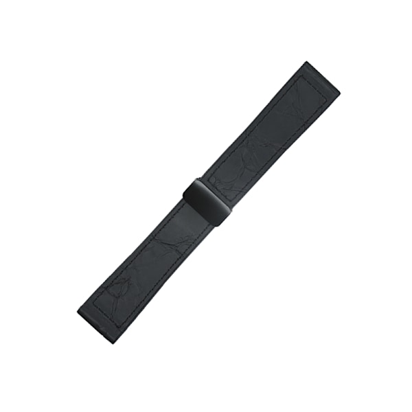 22 mm klockarmband för Huawei/Samsung klockor Svart