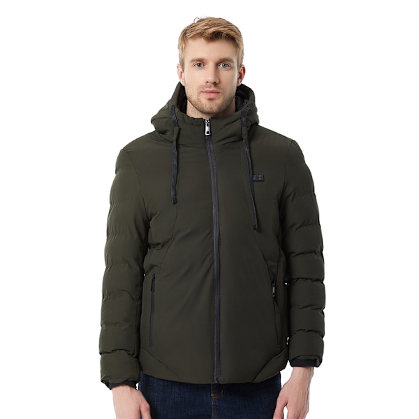 Svart Uppvärmd Jacka - 11 Zone Uppvärmning 6XL