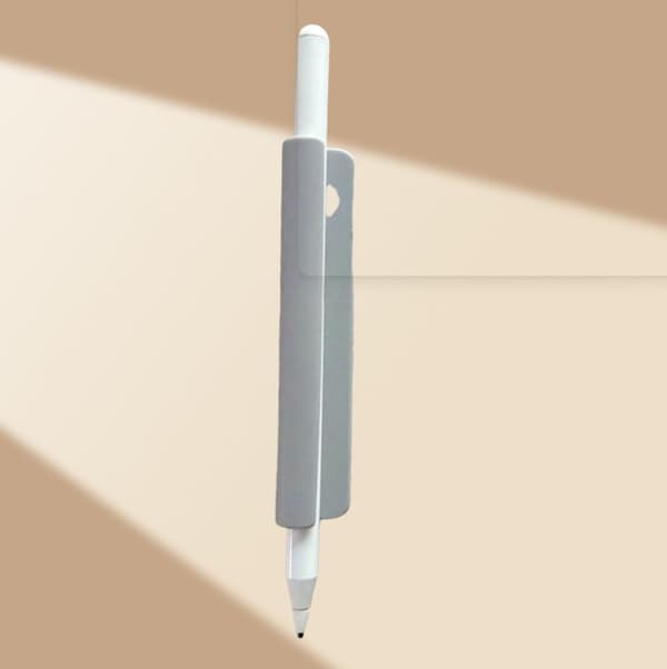 Silikoninen kynäteline Apple Pencilille (USB-C) Harmaa