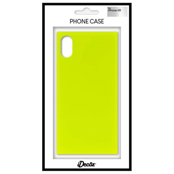 IDECOZ Mobilskal Neon Gul iPhone XR