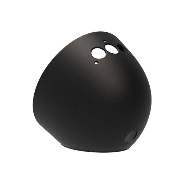 Skyddande silikonfodral för Echo Spot Smart Högtalare Svart