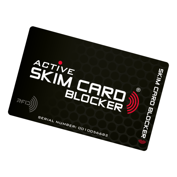 skim_card_blocker Active, COB card with LED, protect your bank c