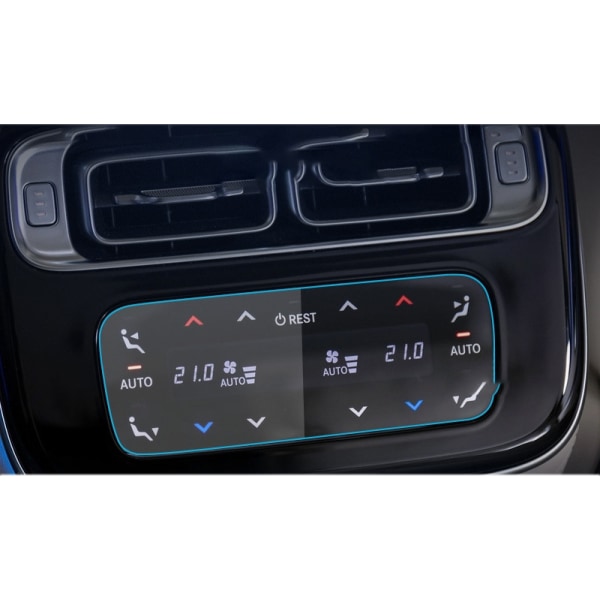 Auton ilmastointilaitteen ohjauspaneelin kalvo Mercedes-Benz 21-