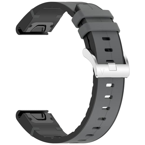 Klockarmband för Garmin Smartwatch Gray 22 mm Gray 22 mm